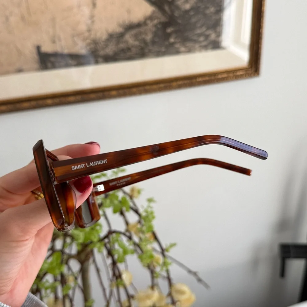 ✨ NEW SAINT LAURENT sunglasses Havana brown
